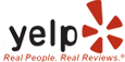 This is a logo of Yelp