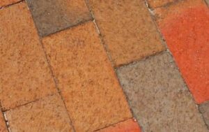 This image shows pavers in different colors.