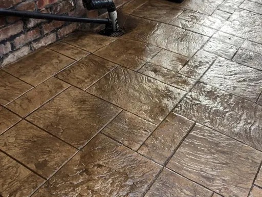 4_stamped_concrete_driveway_wash_and_seal