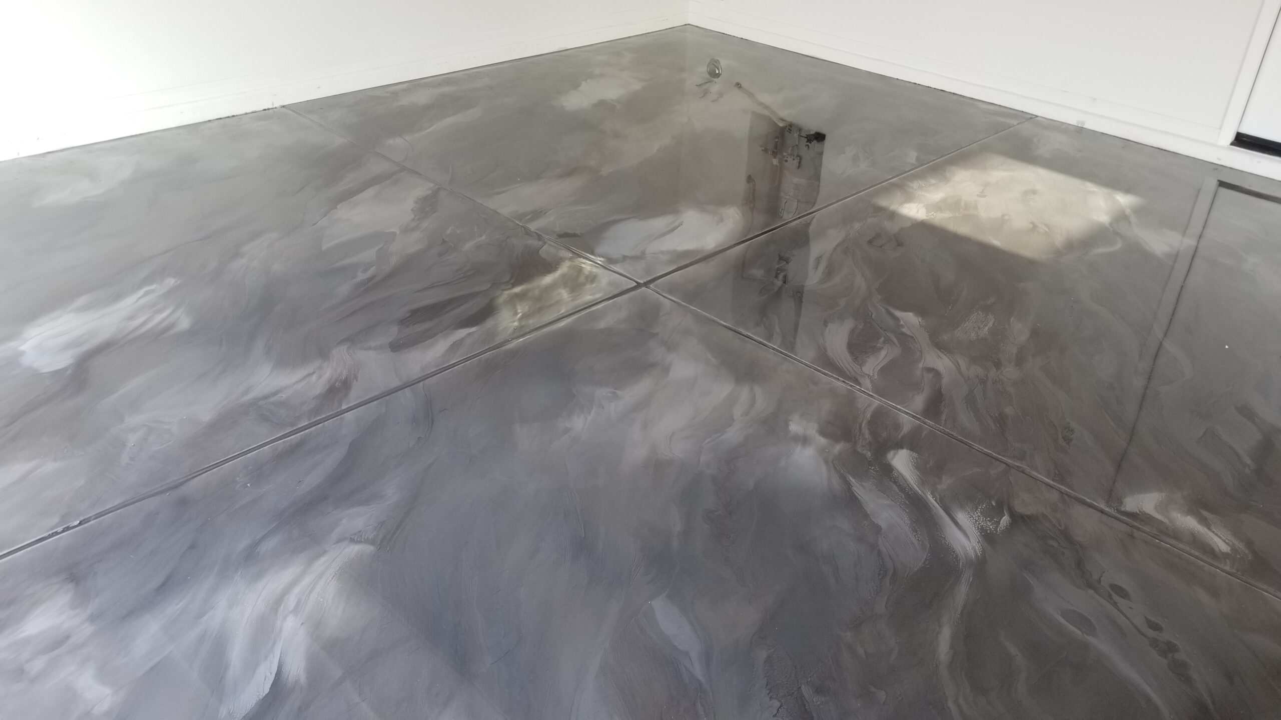 9. smokey metallic epoxy