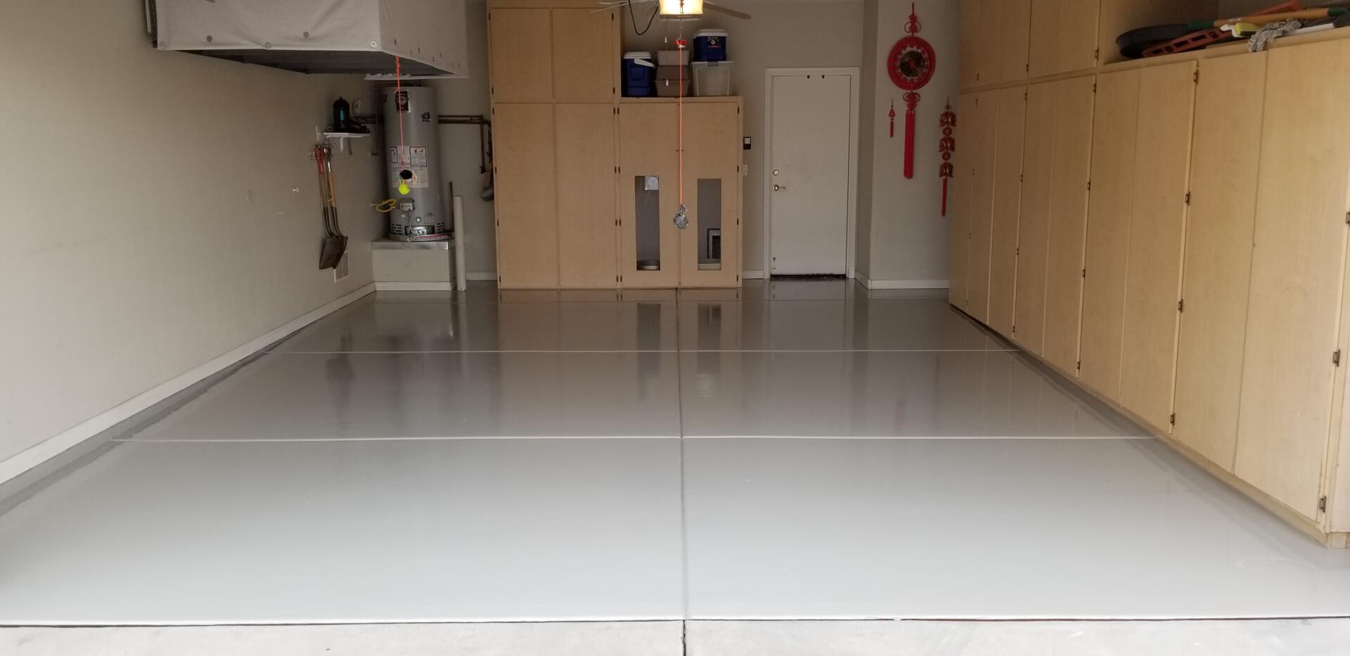 1. solid color epoxy