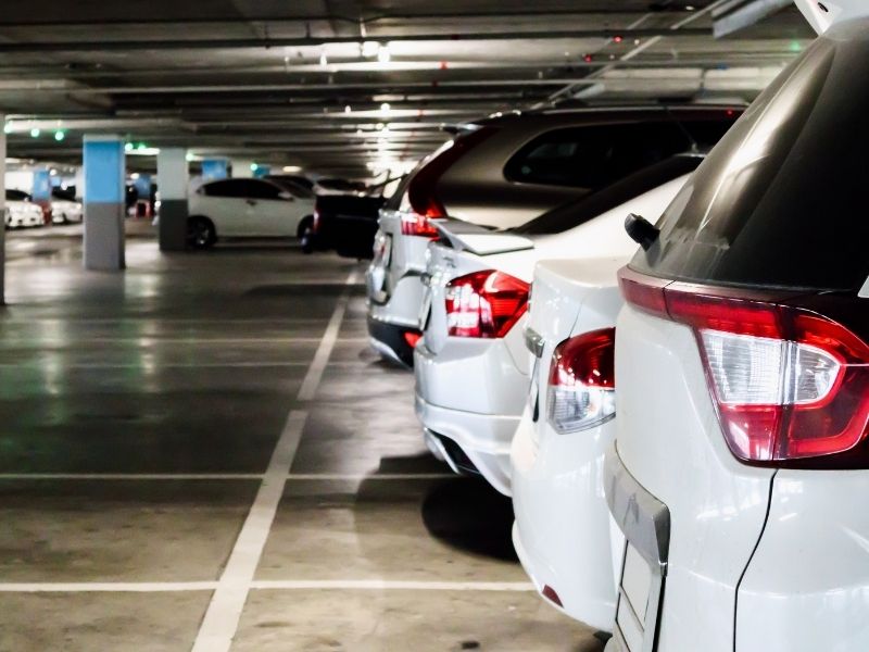 10. high-traffic garages