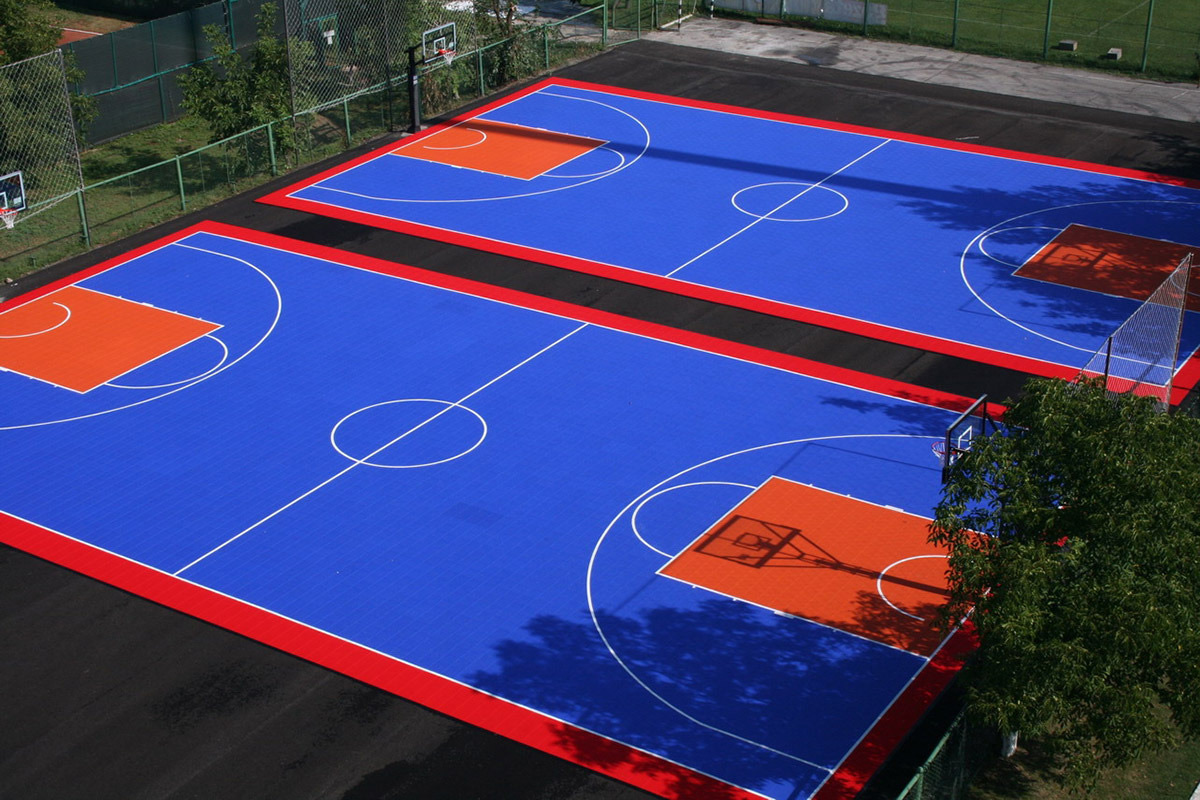 10. indoor and outdoor court resurfacing