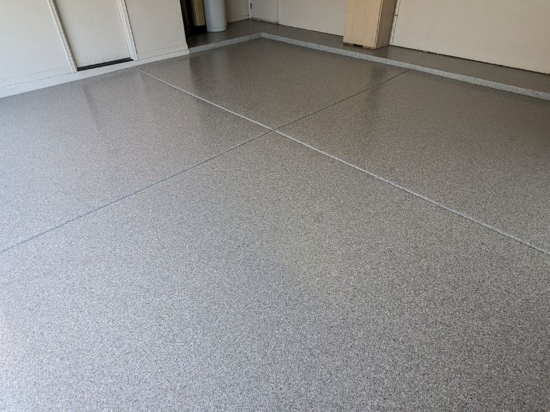 2. garage epoxy flooring