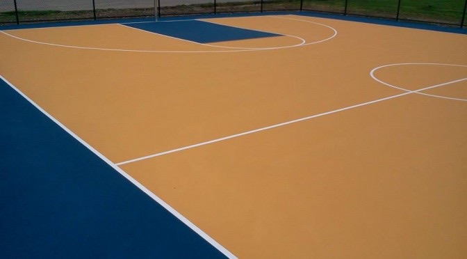 5. basketball court resurfacing