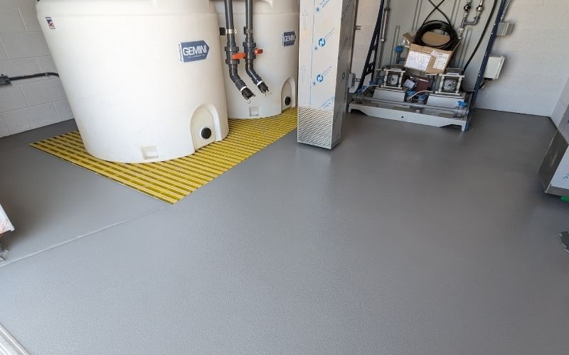 3. self levelling epoxy flooring