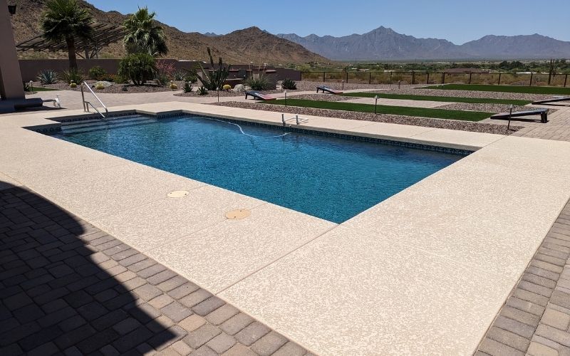 4. cost effective pool deck