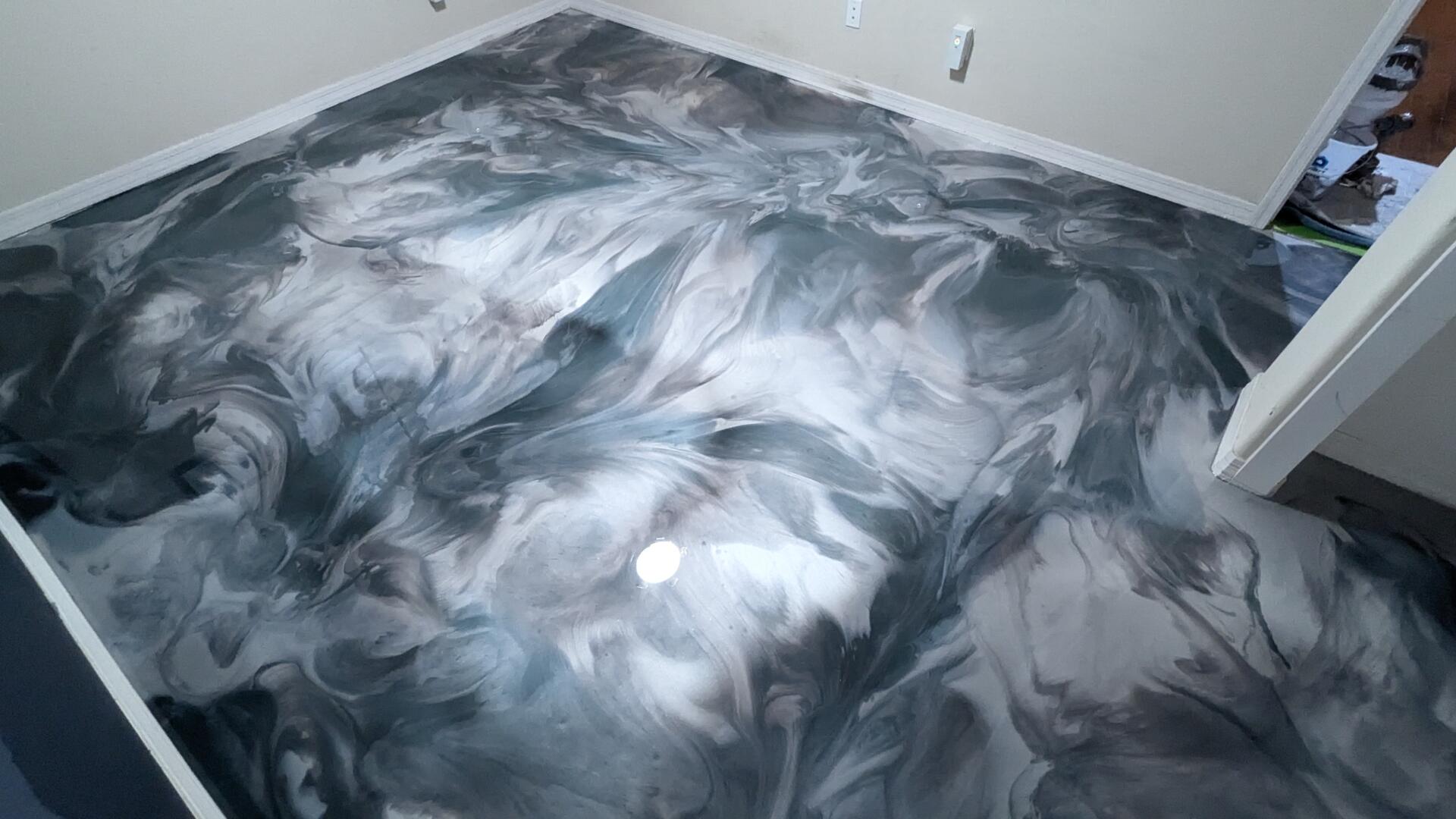 7. Metallic Epoxy