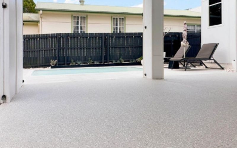 7. patio epoxy coating
