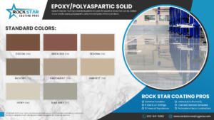 Epoxy & Polyaspartic Solid Colors