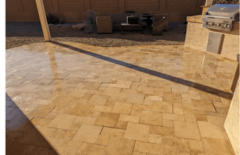Patio paver sealing