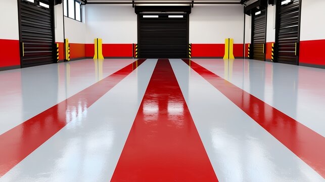 2. garage epoxy floor