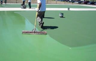 tennis court resurfacing