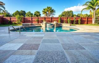 pool deck resurfacing options
