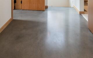 Epoxy concrete floor finish