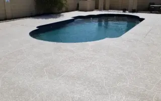 Stamped Concrete Pool Deck Coating
